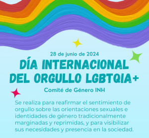 Día Internacional del Orgullo LGBTQIA+ (28 dejunio de 2024).